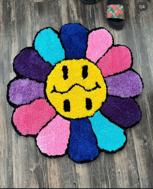 Sunflower Tufted Rug