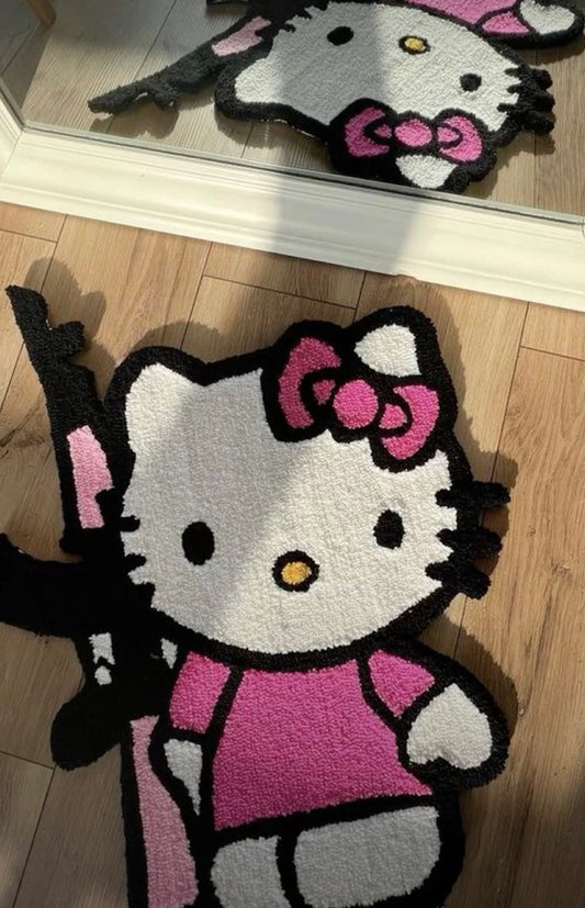 Hello Kitty Tufted Rug